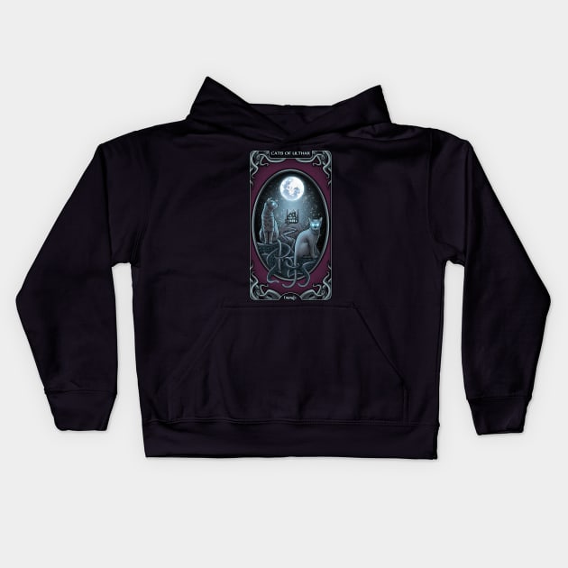 Lovecraft Tarot The Moon Kids Hoodie by EmptyIs